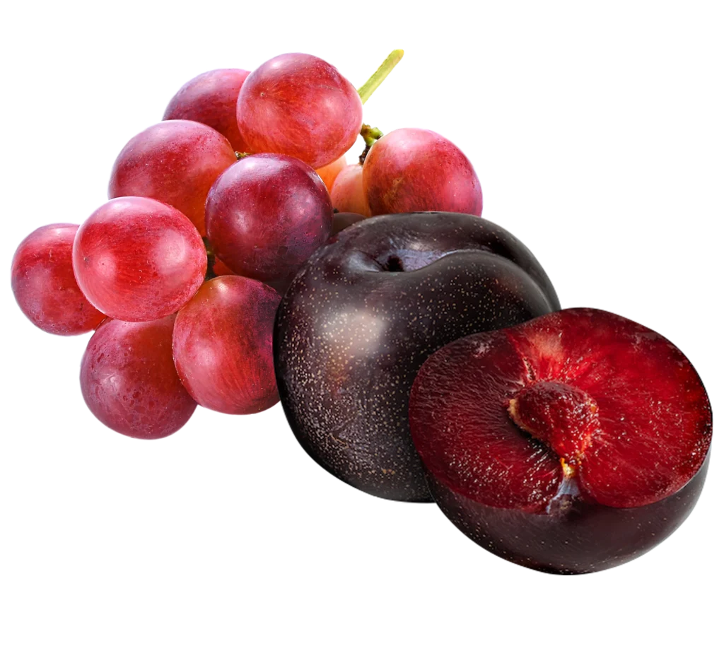 Grapes Plums