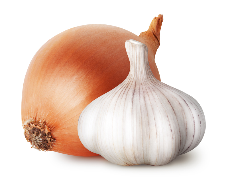 A garlic and onion, some of the best foods to improve immunity