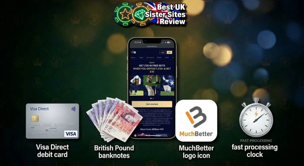 Real payout turnaround times for UK debit cards and e-wallets on Evoke Group sites